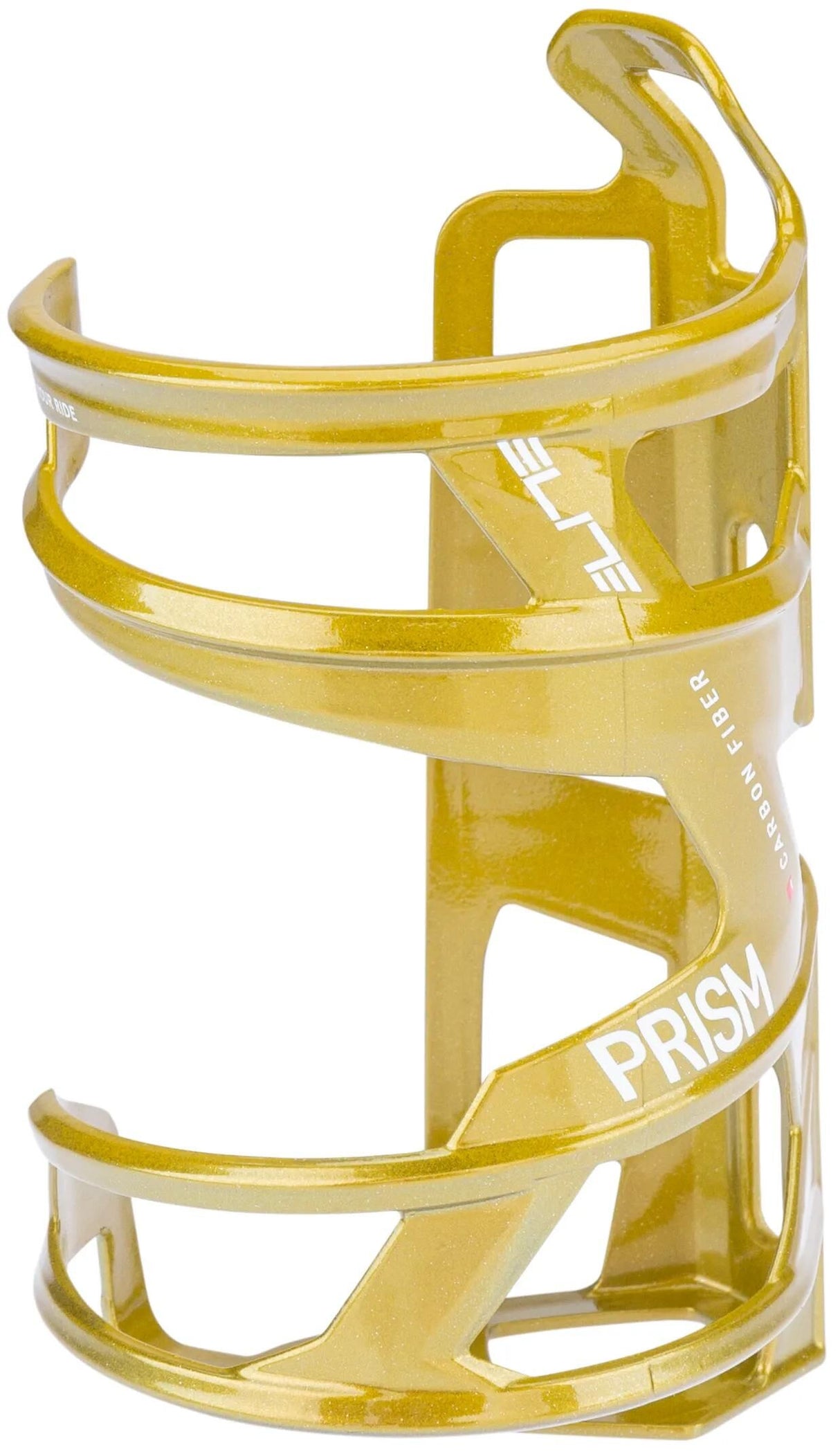 Elite flaskebur prisme carbon flaske bur prisme carbon venstre guld metal