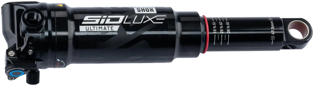 Rockshox støddæmper sidluxe ultimate 3p bagstøddæmper rs sidluxe ult.3p 185 x 47,5 mm