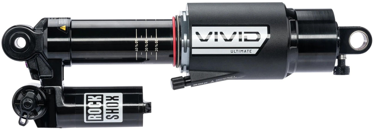Rockshox støddæmper vivid ultimate rc2t bagstøddæmper rs vivid ult. rc2t 250 x 72,5 mm