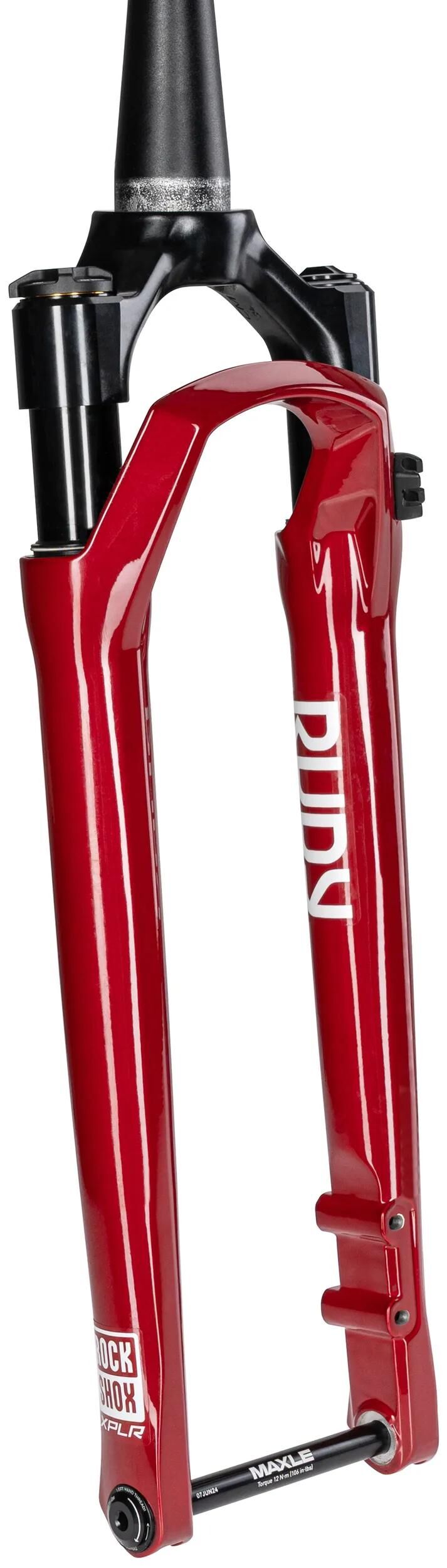 Rockshox federgabel rudy ultimate race day 2 xplr rs suspension forgaffel rudy u 700c 40mm 51off rød