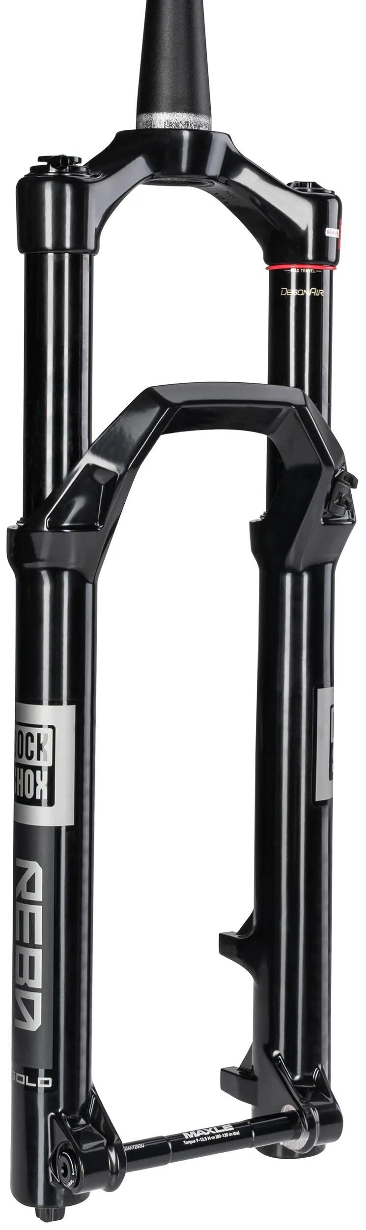 Rockshox federgabel reba gold rs suspension forgaffel reba g 27 120mm 2p rmt 44 sort
