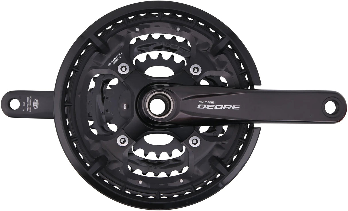 Shimano kranksæt deore fc-t6010 kranksæt shim.deore t6010 26 36 48t.170mm ht2 10sp