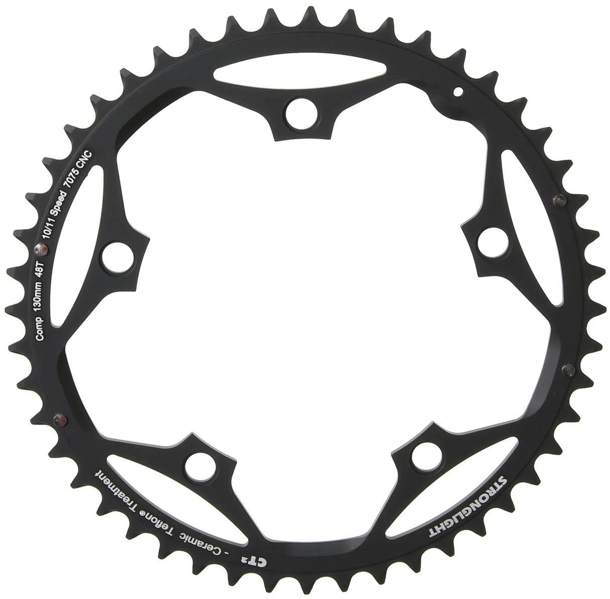 Stronglight kædering ct2 kædering strongl.ct2 48t alu cer.teflon frakke.