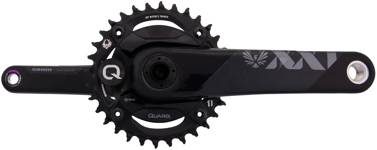 Sram kranksæt xx1 eagle kranksæt pow.meter xx1 eagle 170mm