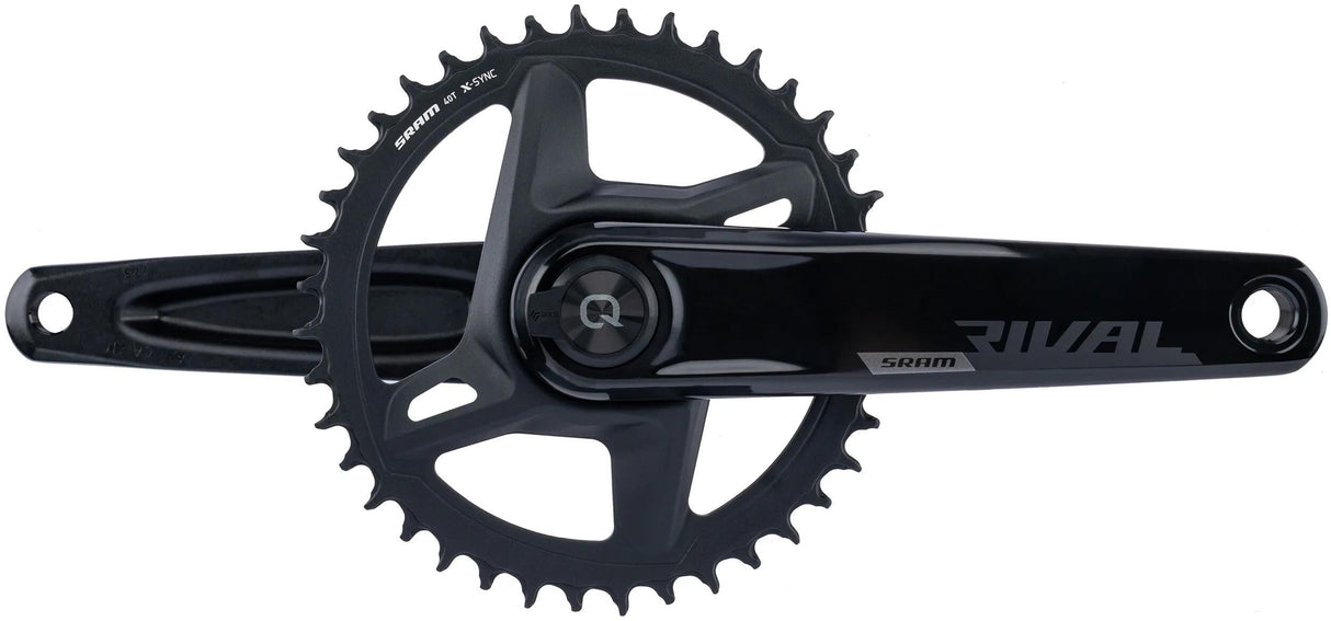 Sram kettenradgarnitur rival 1 akse kranksæt pow.meter rival 1 akser 40t 175mm