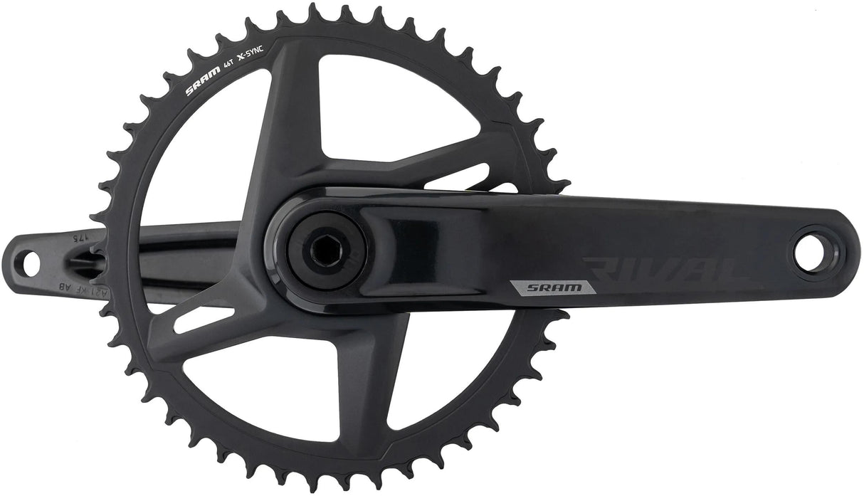 Sram kranksæt rival 1 akse kranksæt pow.meter rival 1 akse 46t 175mm