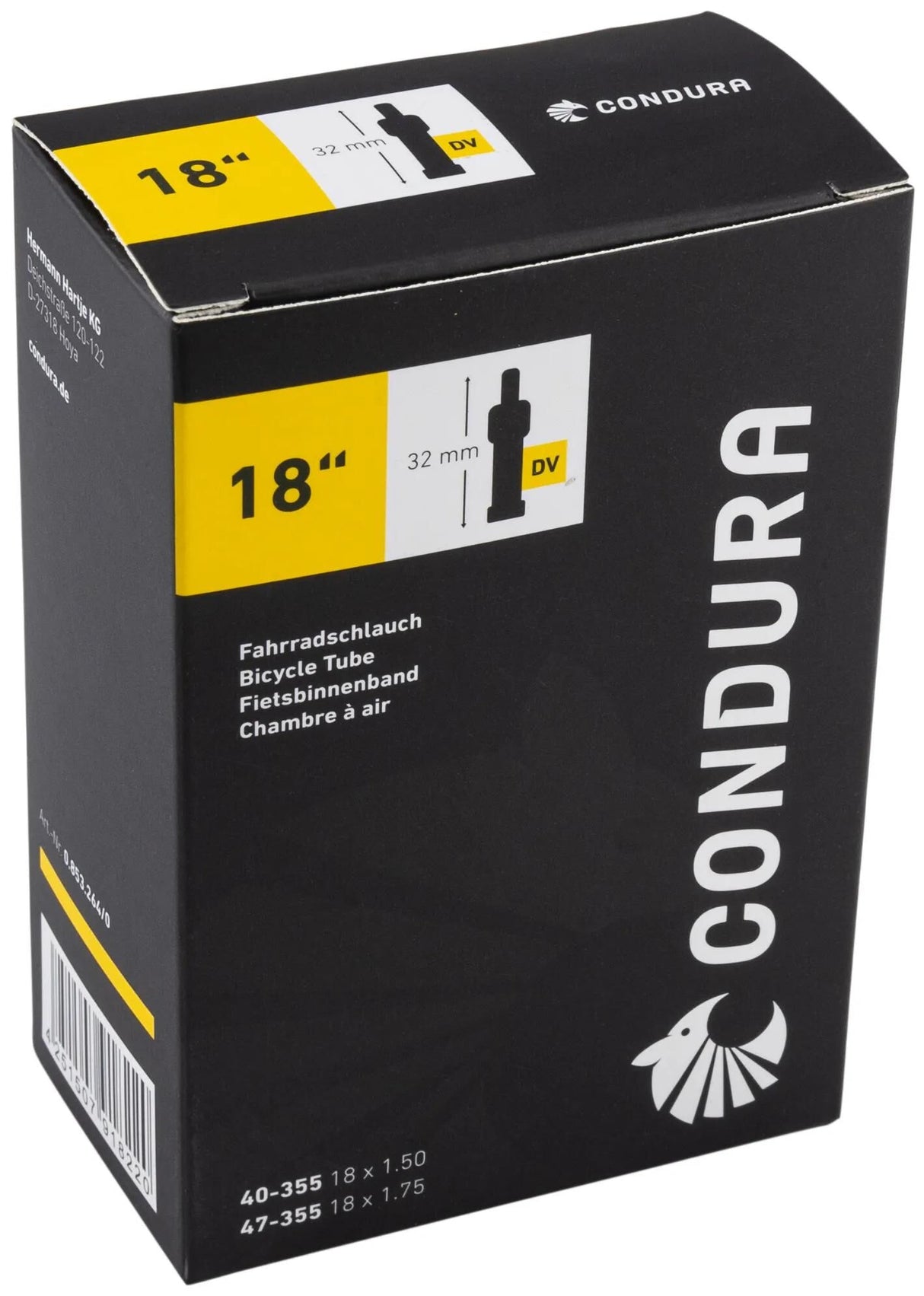 Condura inderrør 18 rør 18 dv32 40 47-355 390