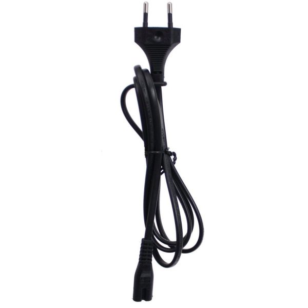 Bosch strømledning - batterilader e-cykel - sort