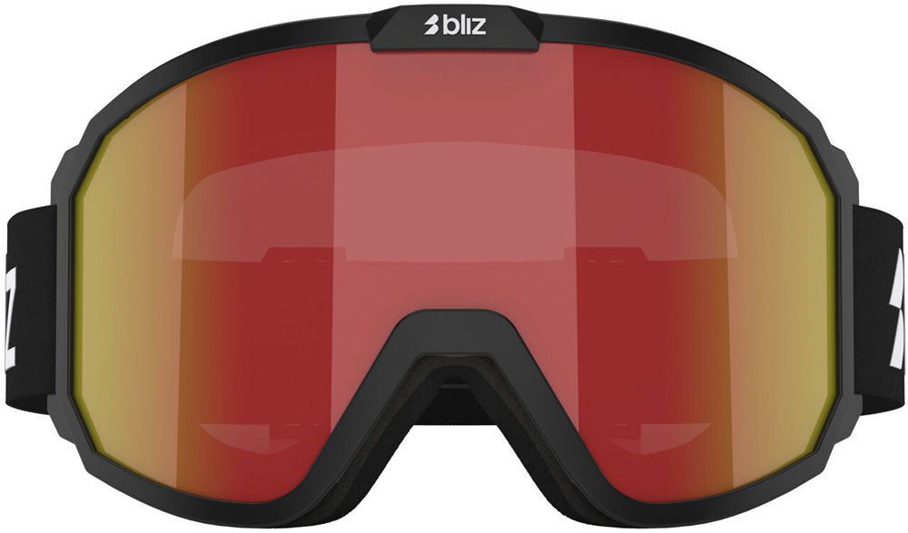 Bliz rave brun m rød multi - skibrille
