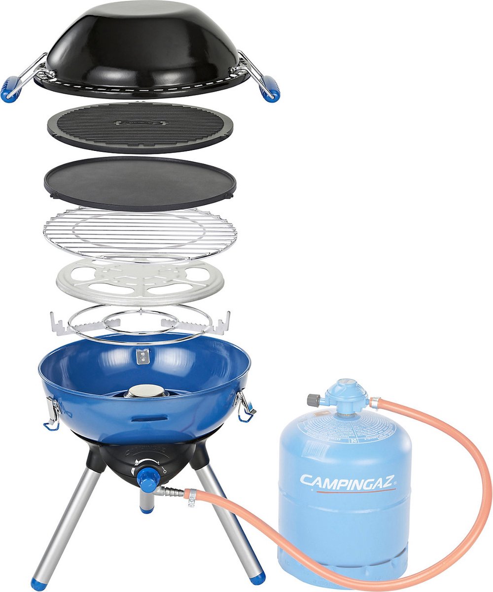 Campingaz festgrill 400 gasgrill (blå sort, ø 36)