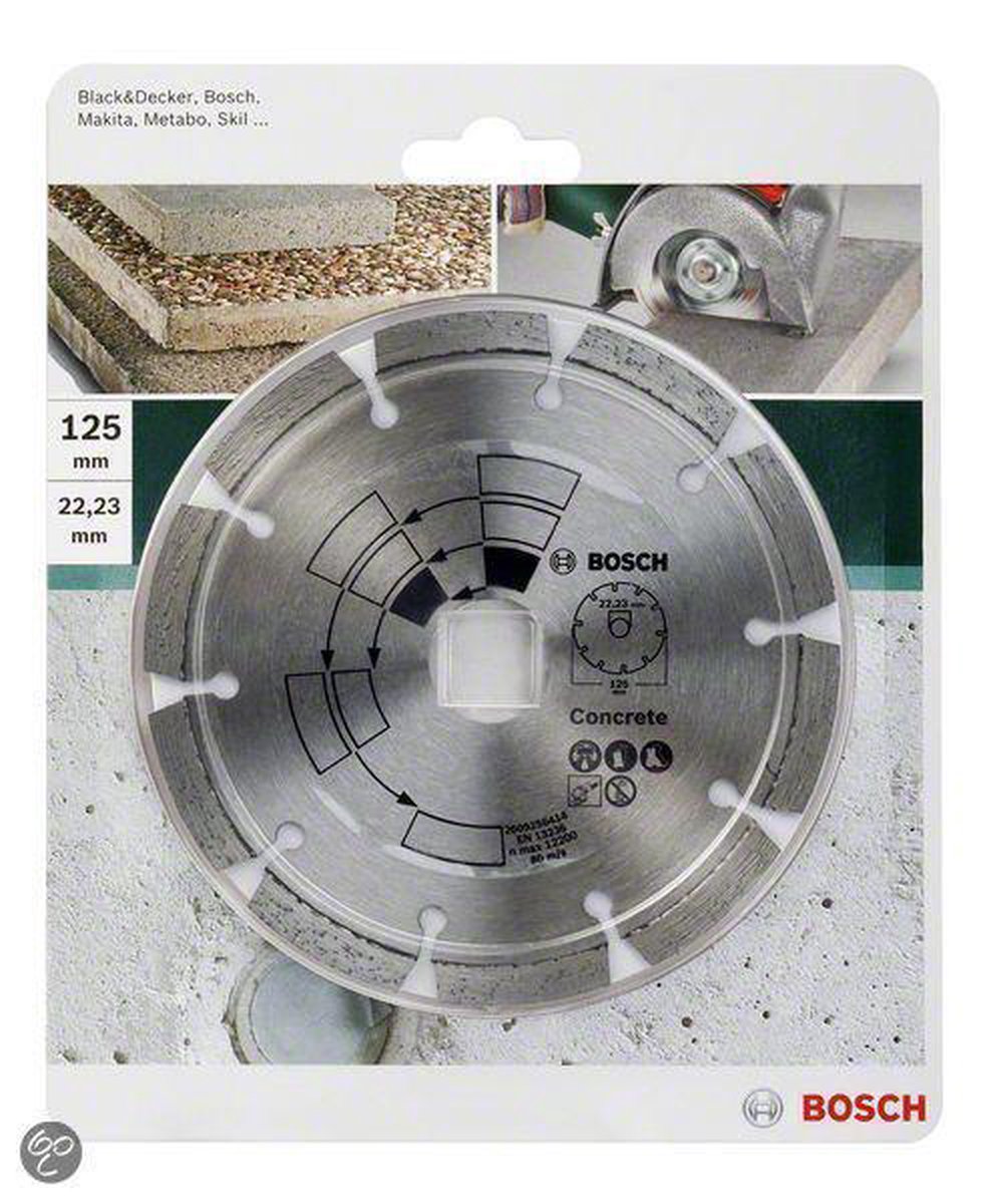 Bosch - diamantskæreskivebeton 115 x 22 x 1,7 x 7,0 mm