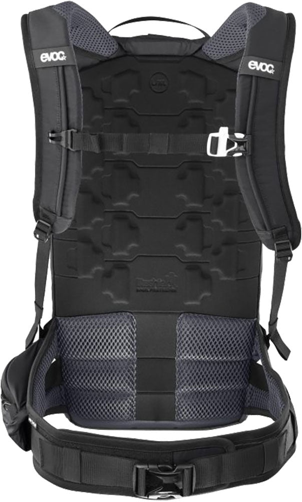 Evoc trail pro blackline 10l - beskytter rygsæk