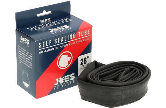 Joes joe's no flats - indre rør selvtætningsrør av 28x1 5 8-1 3 8 (mtb)