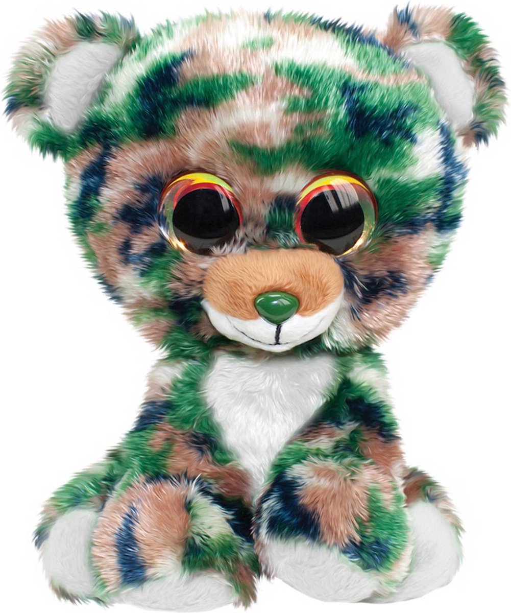 Lumo stjerner krammetøj - bjørnecamo, 15cm