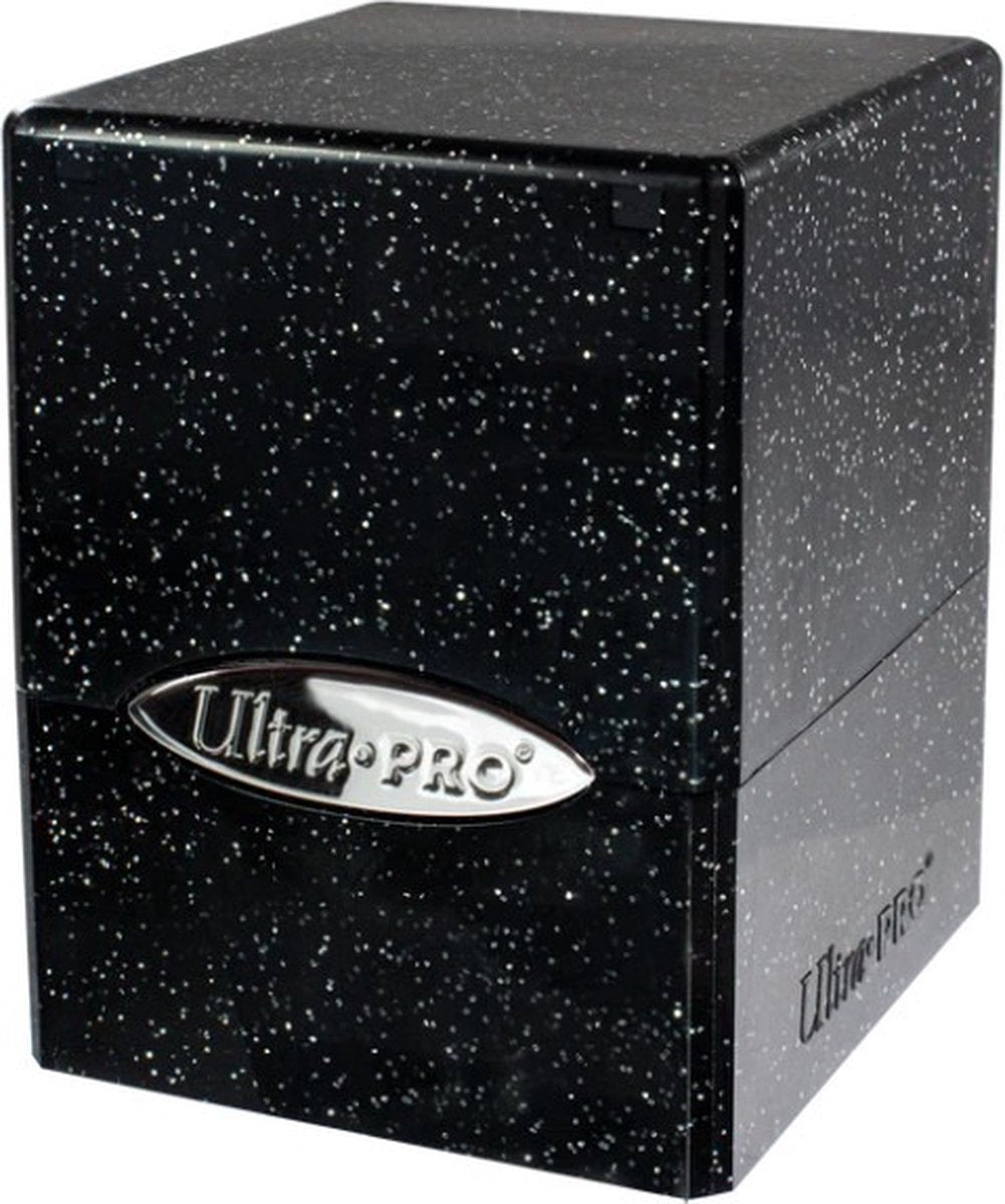 Ultrapro ultra pro satin terning glitter sort dækboks
