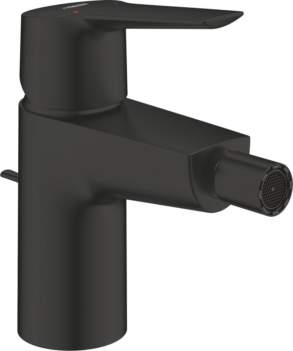 Grohe quickfix start bidetblander med pop-up affaldssæt - vandbesparende - mat sort