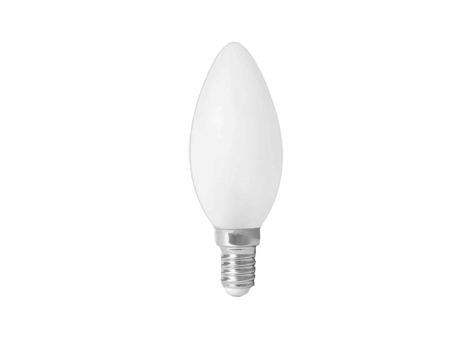 Megaman LED lampe - e14 - 470 lm - stearinlys - mat