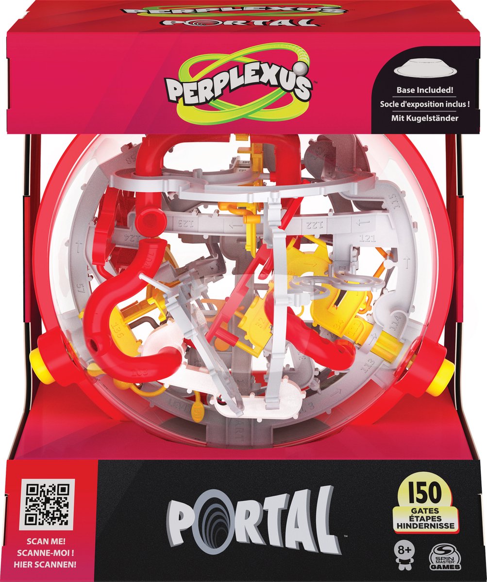 Perplexus - portal - 3D-labyrint - med 150 forhindringer