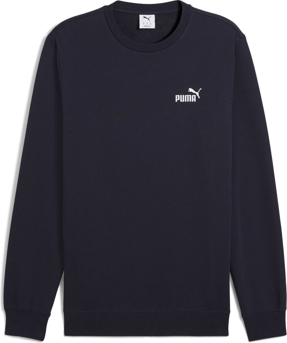 Puma ess lille no. 1 logo crew fl unisex sweater - ny marineblå