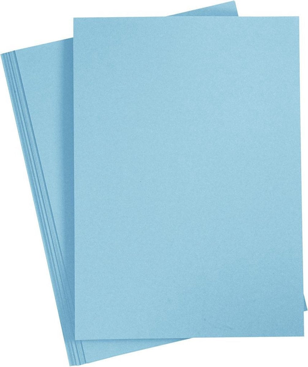 Creativ Company Cardboard Light Blue A4 220G, 10 ..