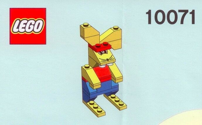 Lego - 10071 Mr. Easter Bunny unikt byggesæt