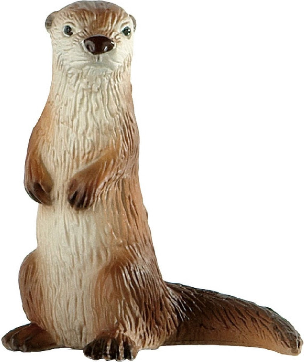 Bullyland 64462 – legefigur og samlerfigur odder – ca. 8 cm – naturtro og detaljeret design – ideel som pædagogisk legefigur og lille gave til børn fra 3 år.