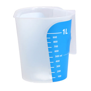 Målebæger 1000 ml blå dbp | 3 stk