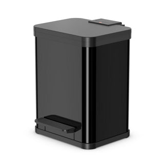 Hailo 0622-260 öko duo plus m pedalspand 2x 9l sølv sort
