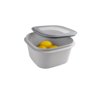 Soltøj - sigma madopbevaringsboks til hjemmet 3,8 l grå - 23 x 23 x 12,4 cm
