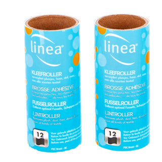 Linea klæbrig fnugbørste + 2 ekstra ruller