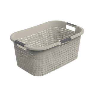 Rotho landvasketøjskurv 40l cappuccino