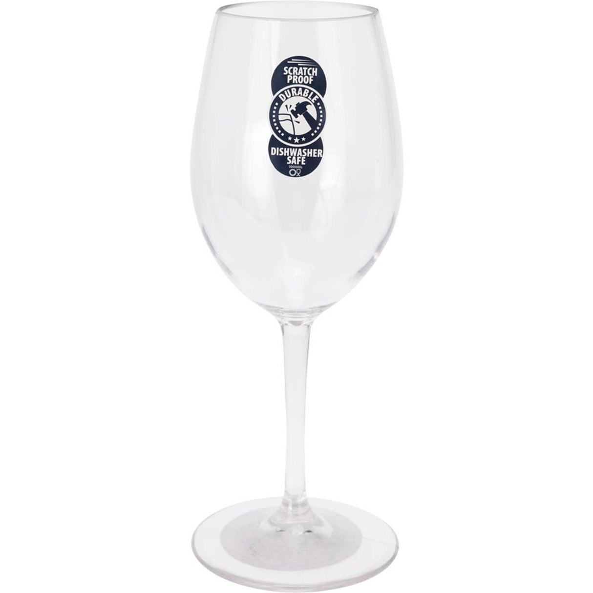 Fremragende husholdningsartikler vinglas plast 330ml ø8,2x21cm