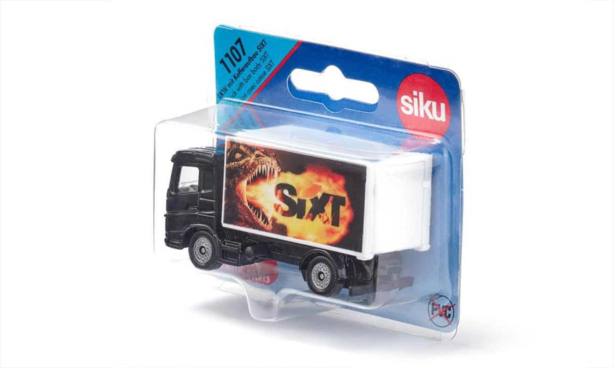 Siku lastbil med lukket karosseri sixt 1:87 nr. 1107