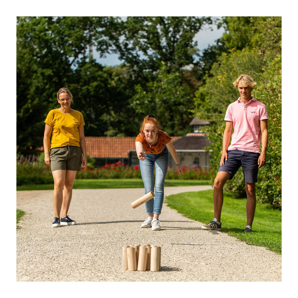 Udendørs leg houten finsk kaste spil