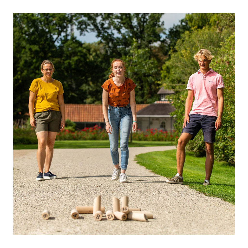 Udendørs leg houten finsk kaste spil