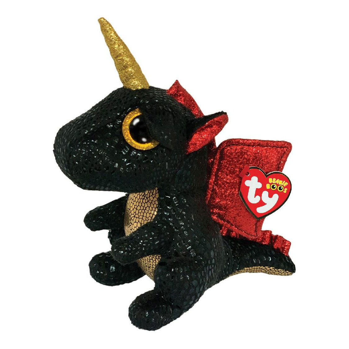 Ty beanie boo's grindal drage, 15 cm