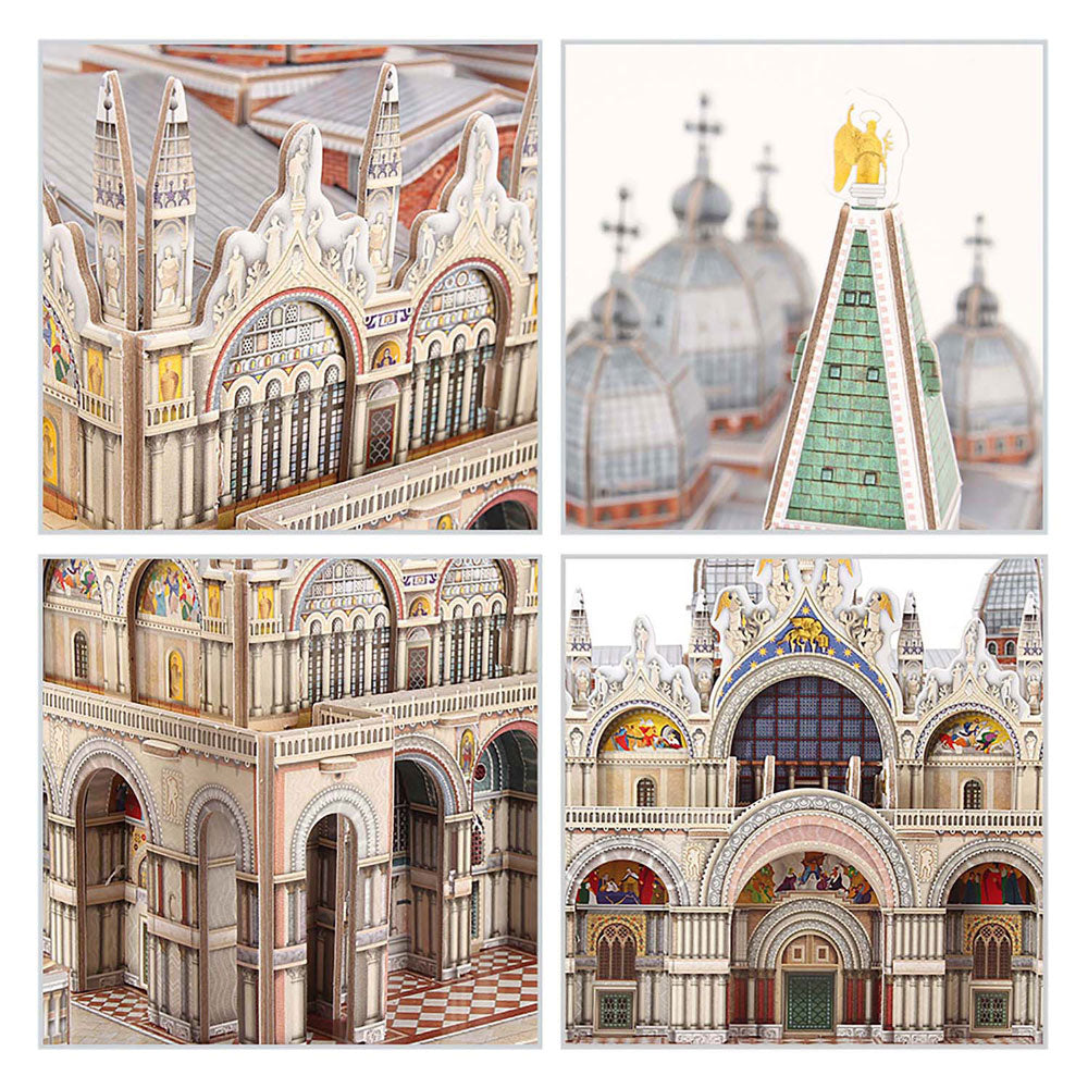 Kubisk sjovt 3d-puslespil på Piazza San Marco (2010315)