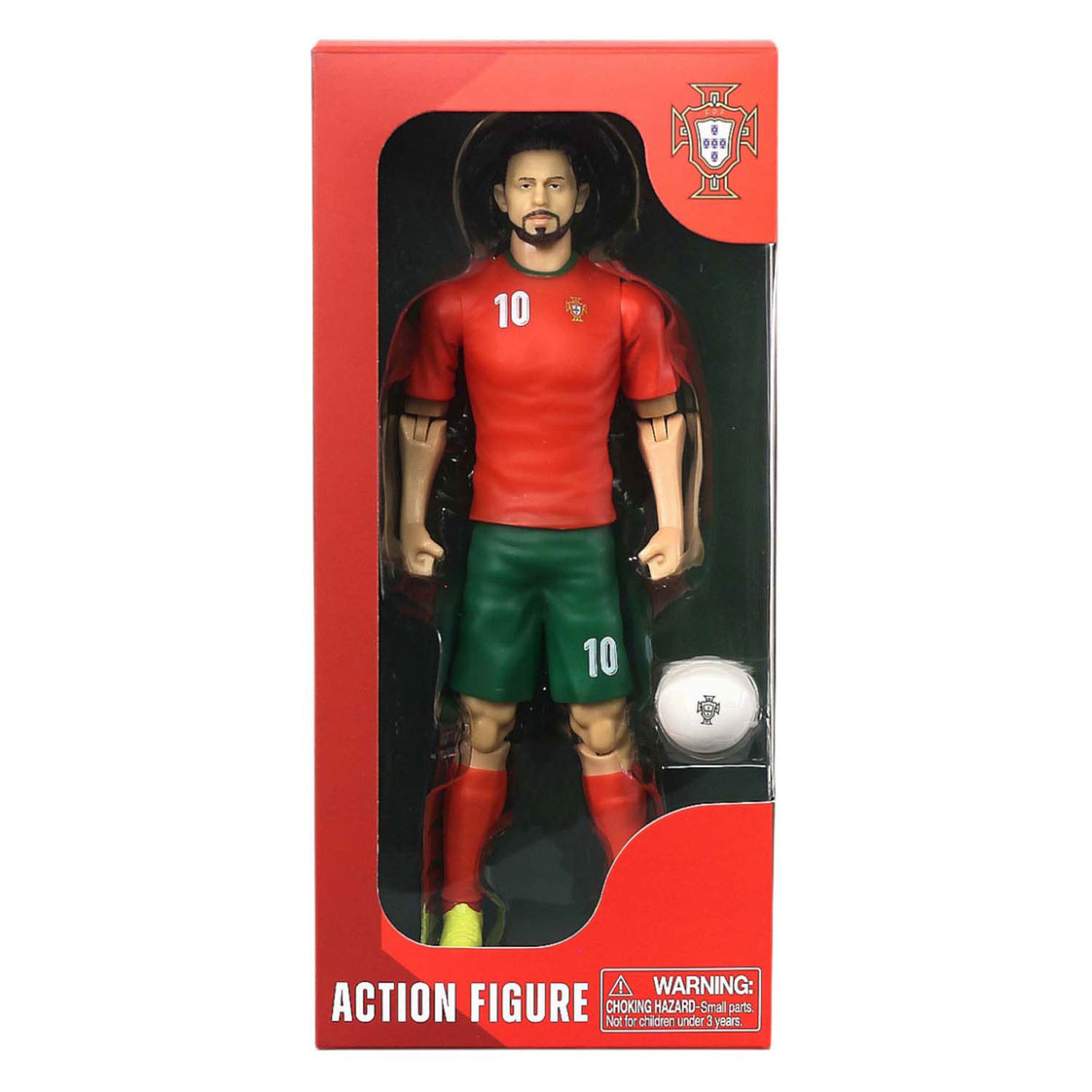 Fodboldfigur Portugal Bernardo Silva, 20 cm