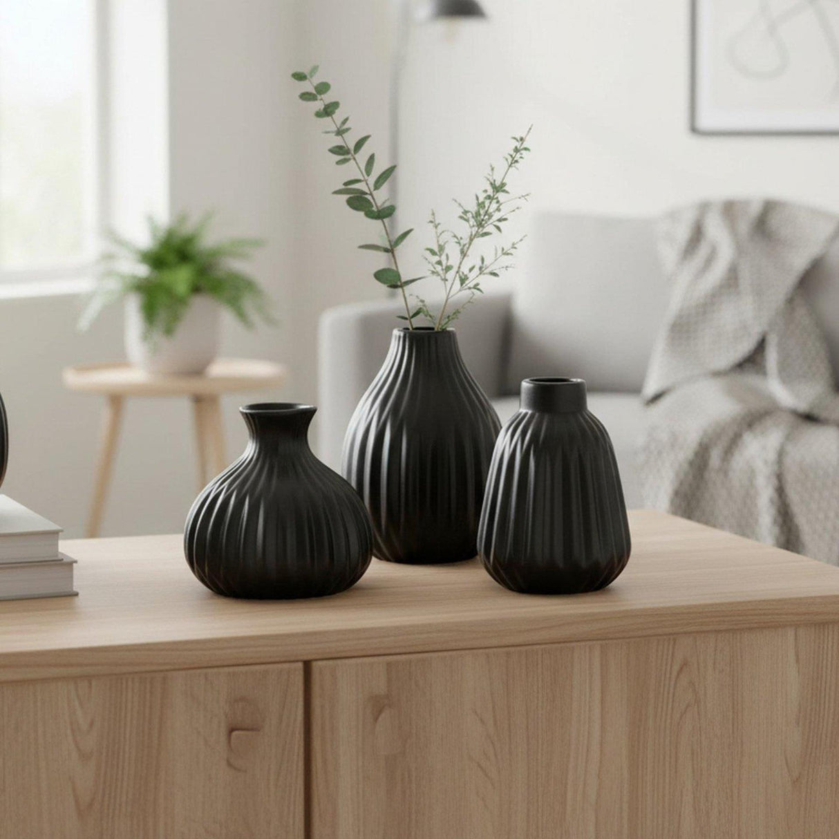 Boltze home vase esko h12cm dia 9 cm
