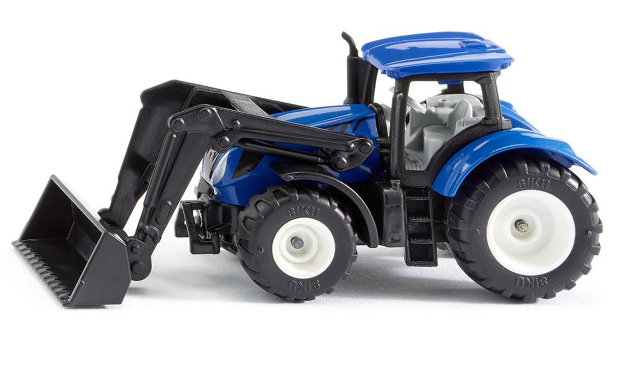 Siku 1396 new holland traktor med frontlæsser 93x35x42mm