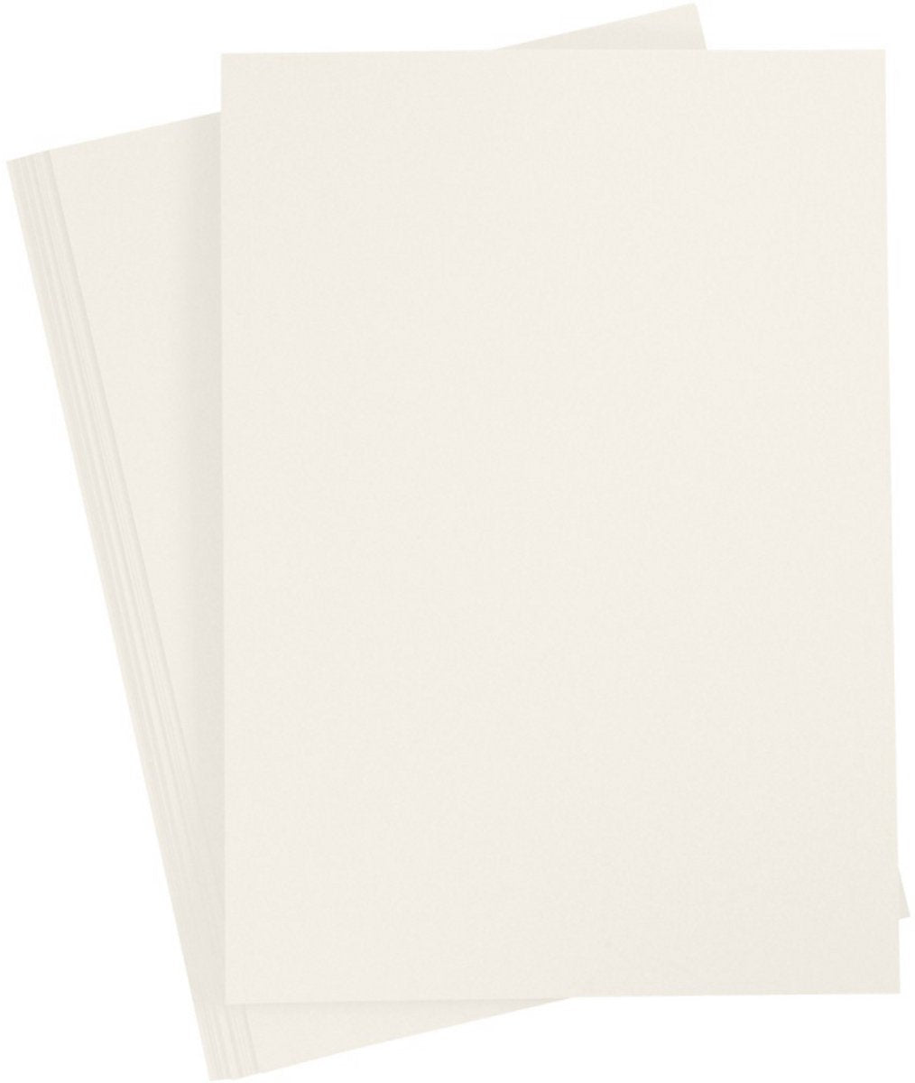 Creativ Company Karton Off-White A4 220G, 10 ..
