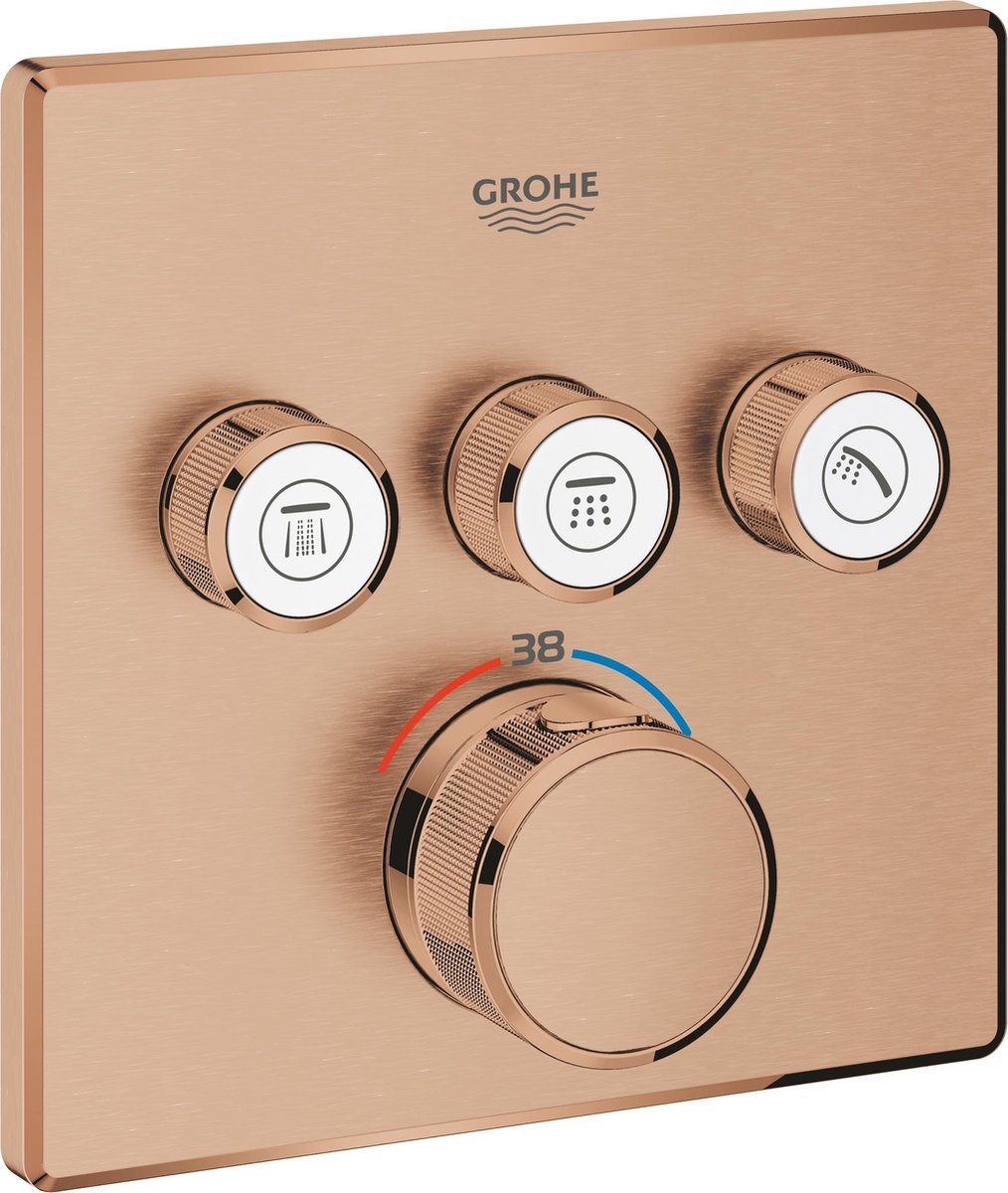 Grohe grohtherm smartcontrol brusetermostat - varm solnedgang - 29126dl0