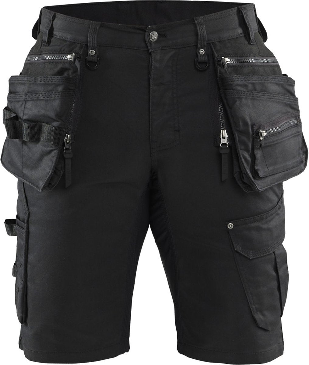 Blåkläder blaklader kort denim stretch x1900 1992-1141 - sort sort - c54