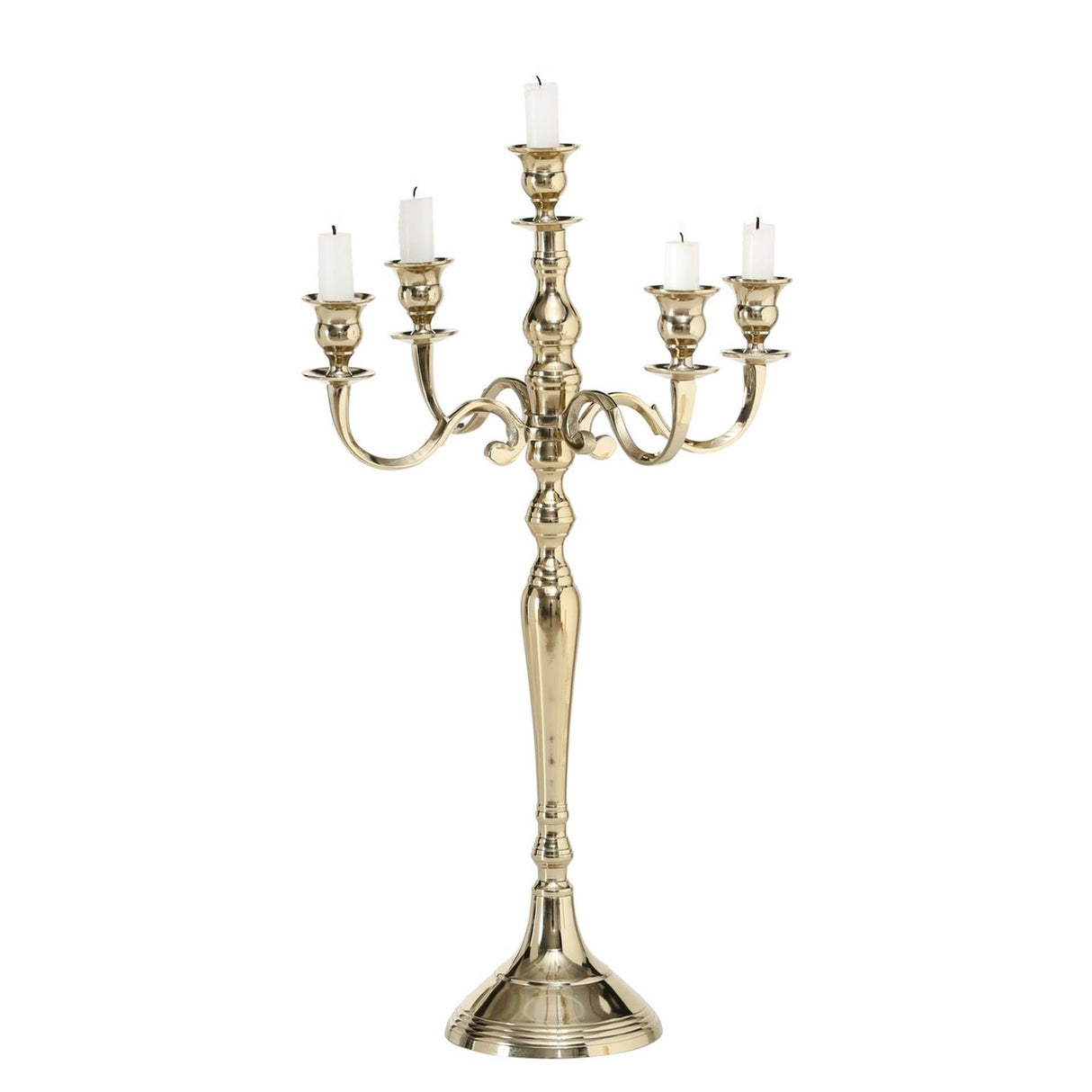 Boltze home lysestage victoria guld 37x63cm