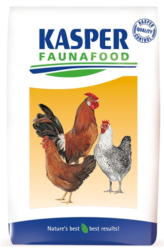 Kasper Faunafood lægger korn