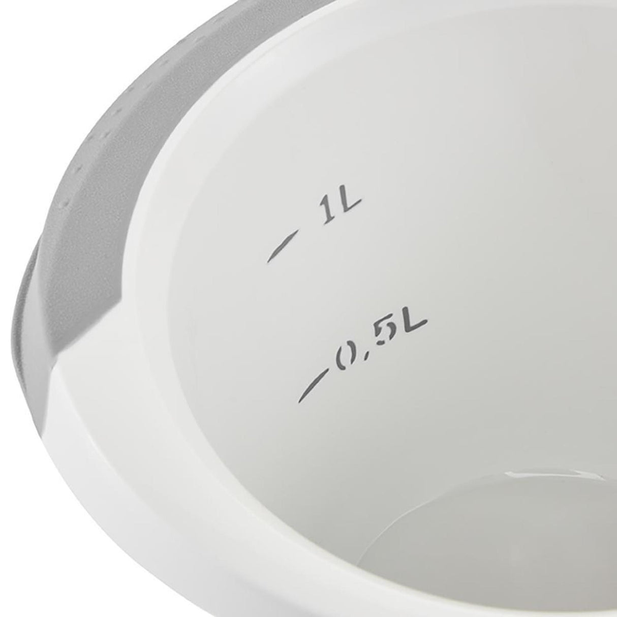 Keeper røreskål anti-skrid 1,5l ã˜18x14cm nordic grey