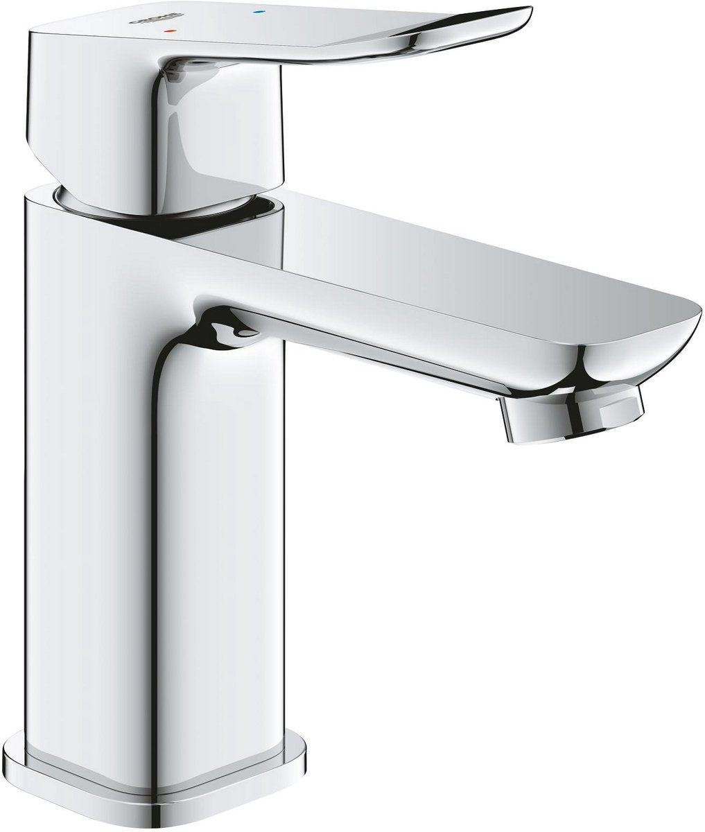 Grohe terninger håndvaskarmatur - s-størrelse - vandbesparende - inklusive push-open affald - krom