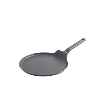 Bk easy induktionspandekagepande 28cm - pfas-fri non-stick belægning - induktionsgryde - keramisk bradepande - ovnsikker op til 160°c - kolde håndtag - granitsort