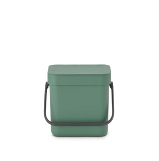 Brabantia affaldsbeholder sort go 3l grangrøn | 2 stk