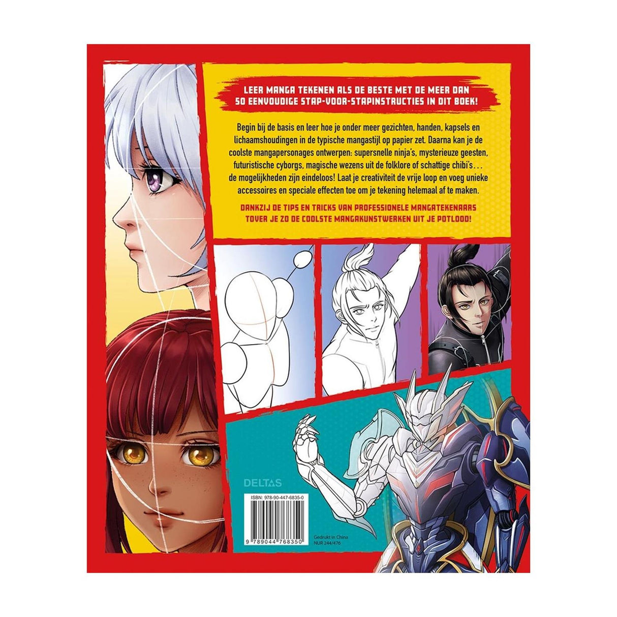 Deltas manga - lær at tegne